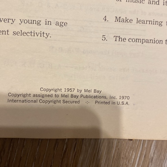 🎸✨ Vintage 1970 The Mel Bay Guitar Primer Book ✨🎸 - Picture 6 of 8